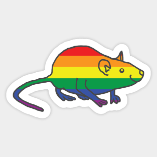 Rat Pride Sticker